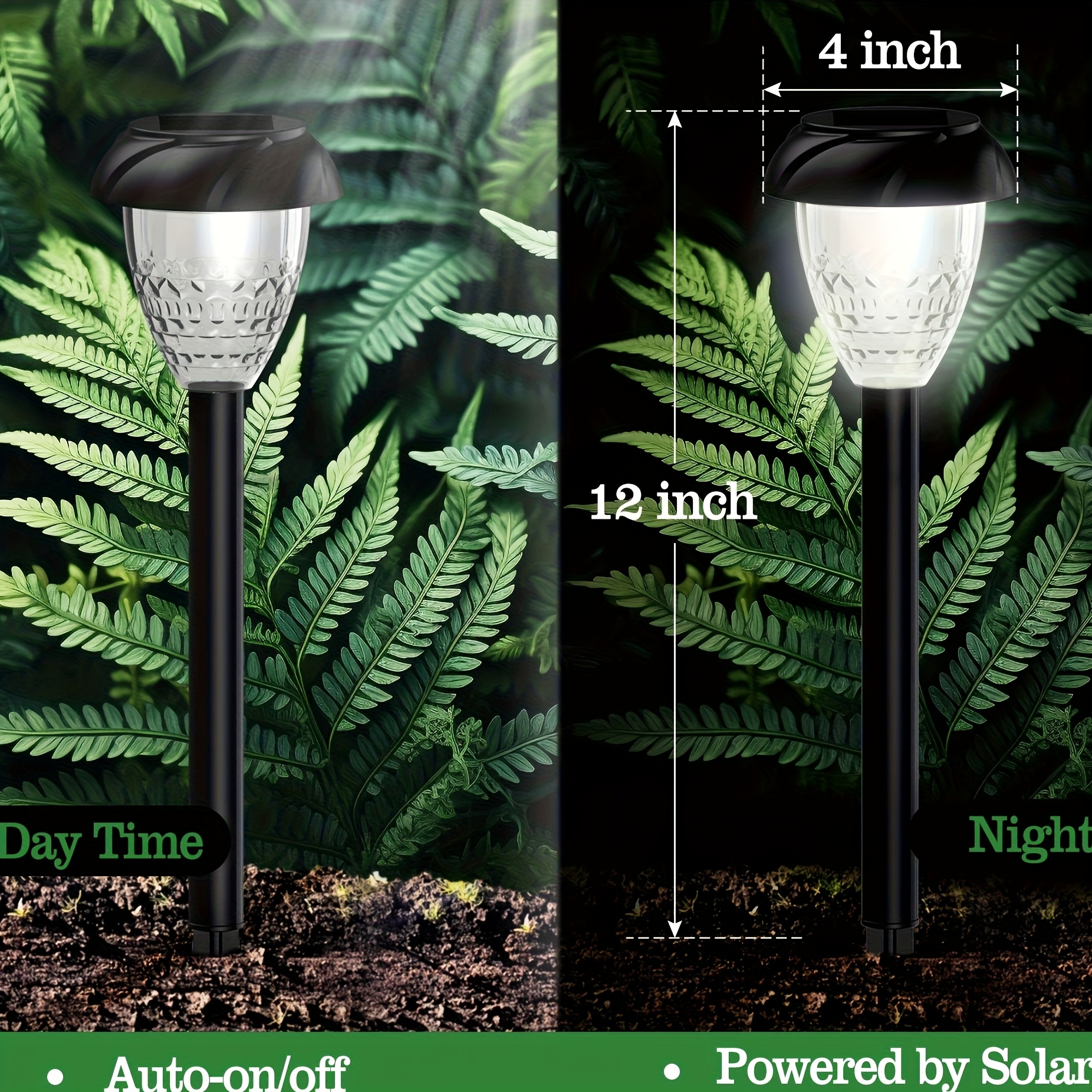10pcs Solar Pathway Lights for - Ground Light Recessed recensione e prezzo