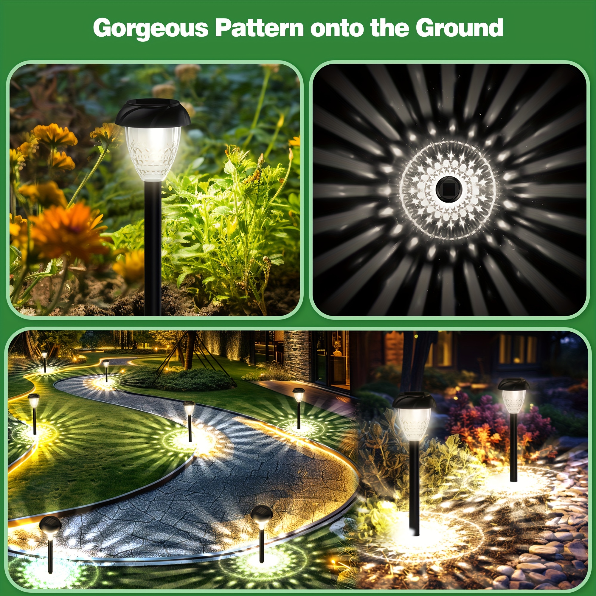10pcs Solar Pathway Lights for - Ground Light Recessed recensione e prezzo