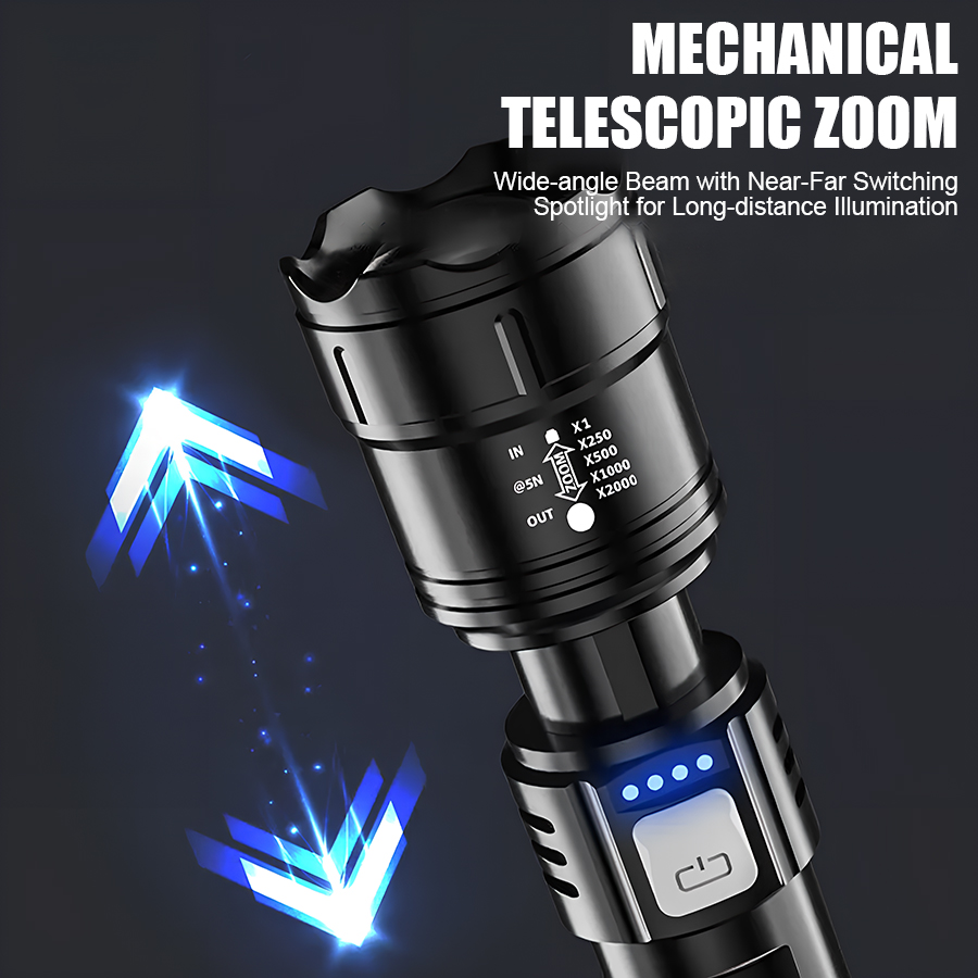 High Power P50 LED Flashlight  - Outdoor Lighting Bulbs recensione e prezzo