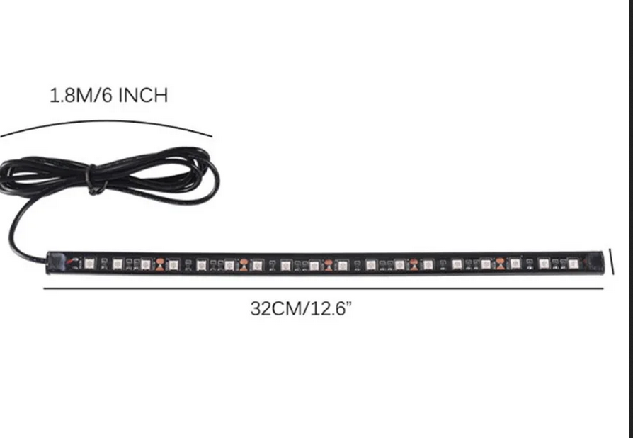 2Pcs 30cm 12V LED Strip Light  - Waterproof Led Strip recensione e prezzo
