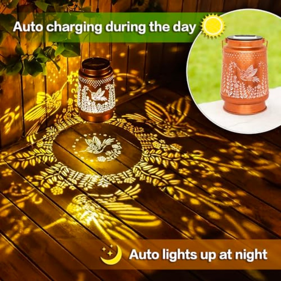 Solar Lanterns Outdoor Waterpr - Outdoor Lighting Yard recensione e prezzo