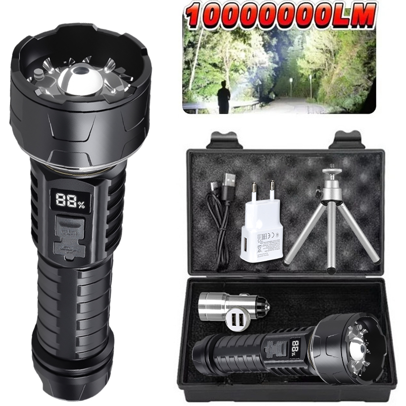 COB LED Flashlight Rechargeabl - Outdoor Lighting Bulbs recensione e prezzo