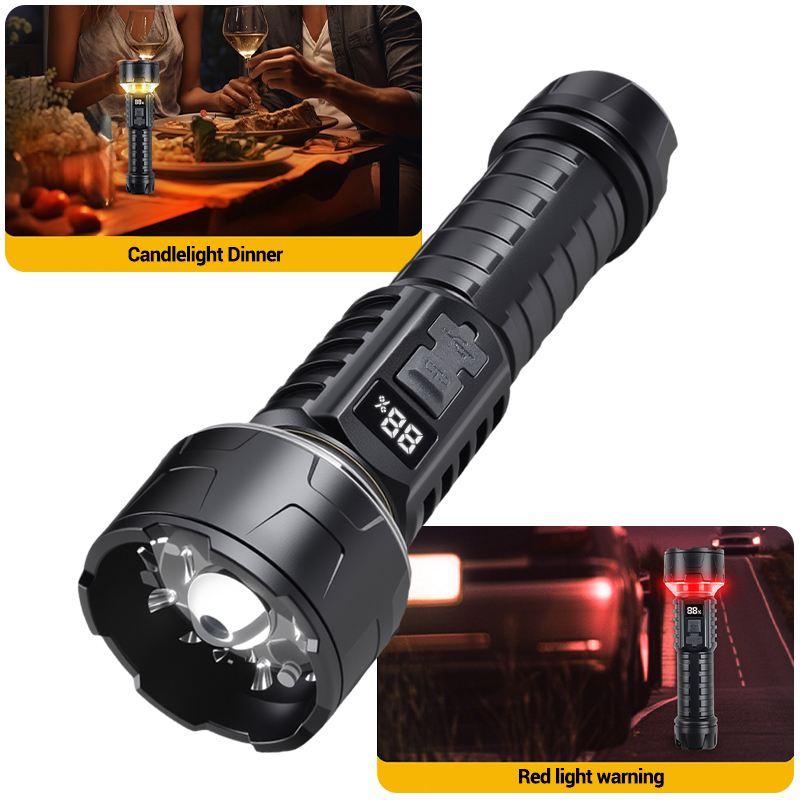 COB LED Flashlight Rechargeabl - Outdoor Lighting Bulbs recensione e prezzo