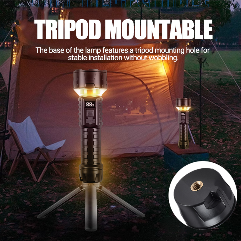 COB LED Flashlight Rechargeabl - Outdoor Lighting Bulbs recensione e prezzo