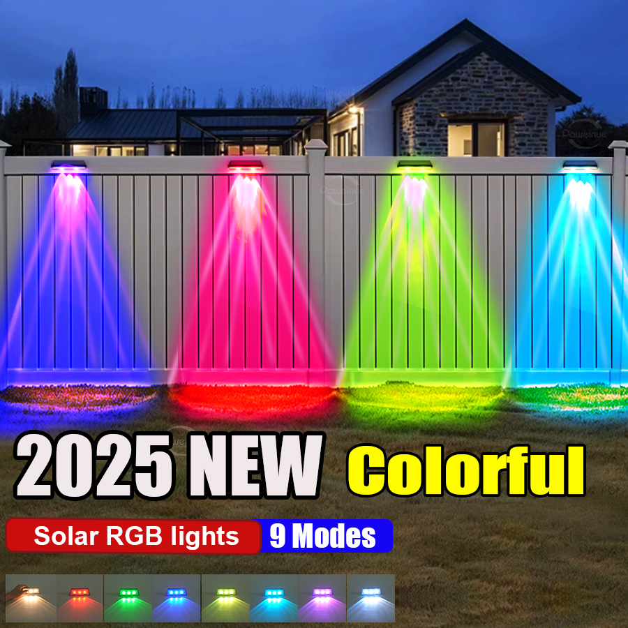 Super Bright Solar Lights RGB  - Outdoor Lighting On House recensione e prezzo