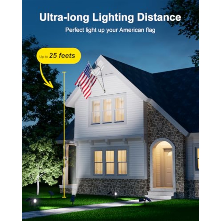 Solar Spotlights Outdoor Water - Wall Lighting Outdoor recensione e prezzo
