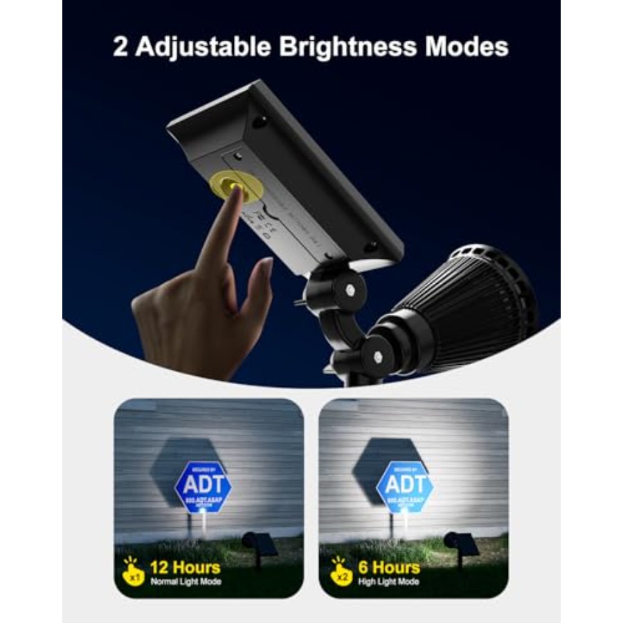 Solar Spotlights Outdoor Water - Wall Lighting Outdoor recensione e prezzo