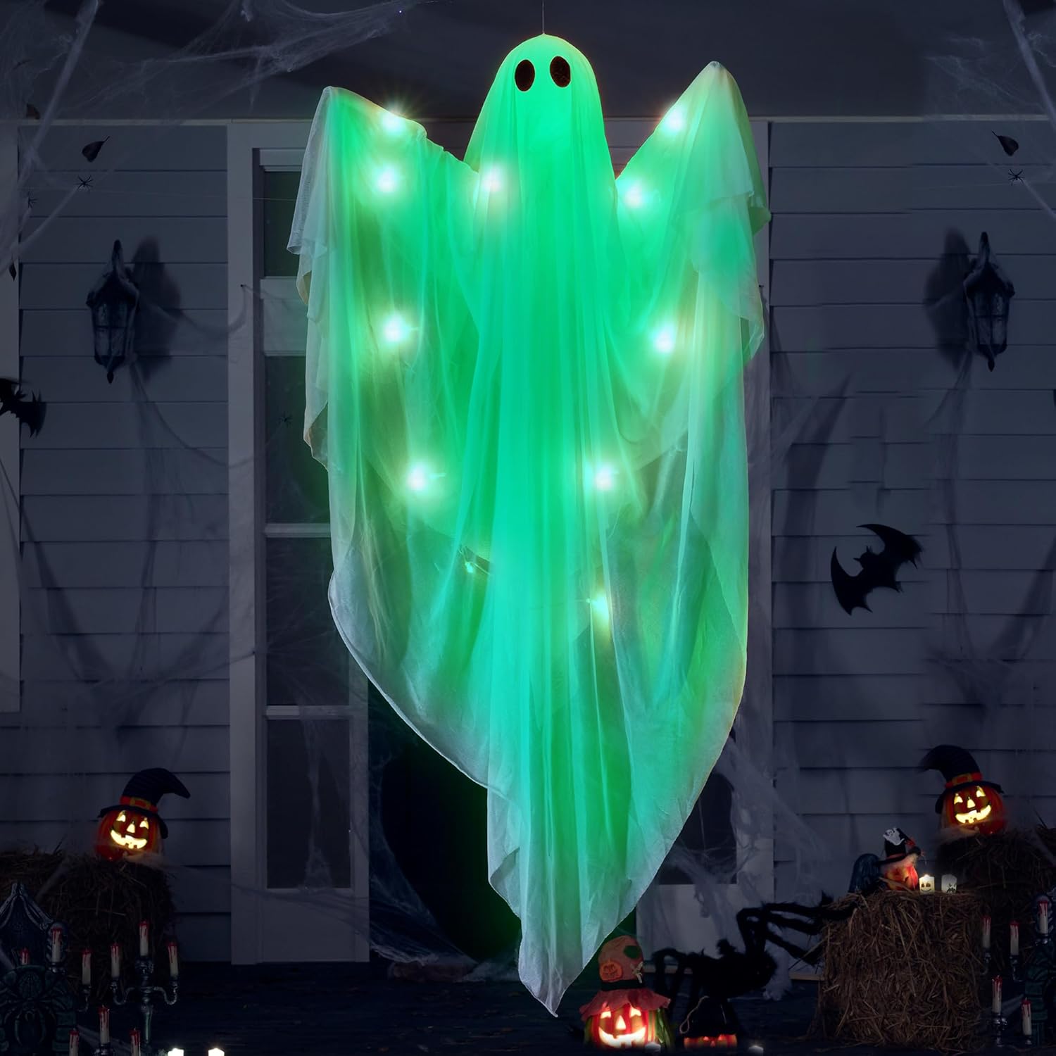 Halloween Hanging Light up Gho - Outdoor Lighting Front Yard recensione e prezzo