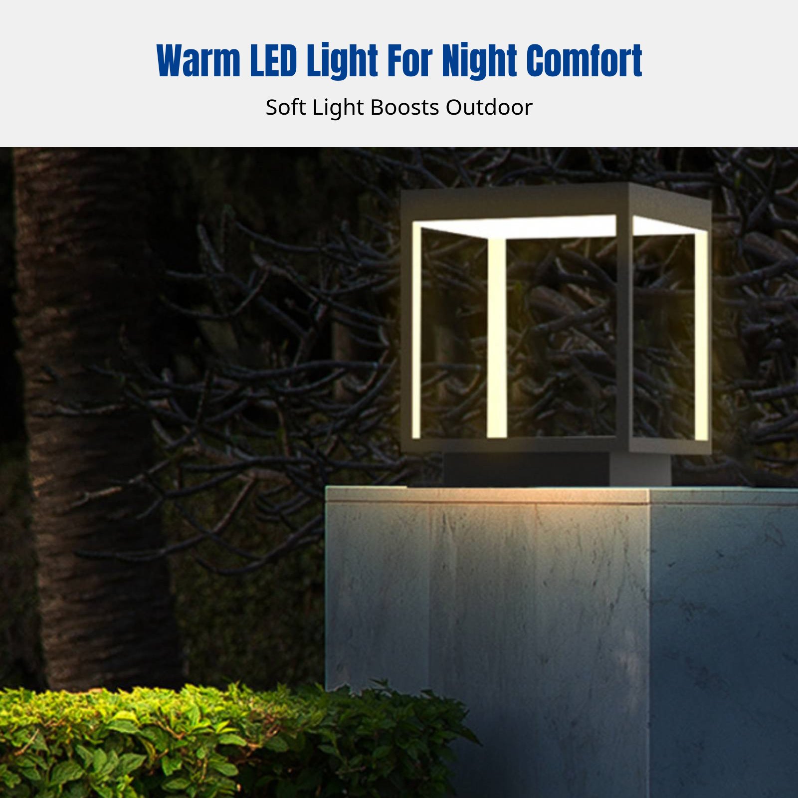 Modern Minimalist LED Pillar L - Wall Lighting Outdoor recensione e prezzo