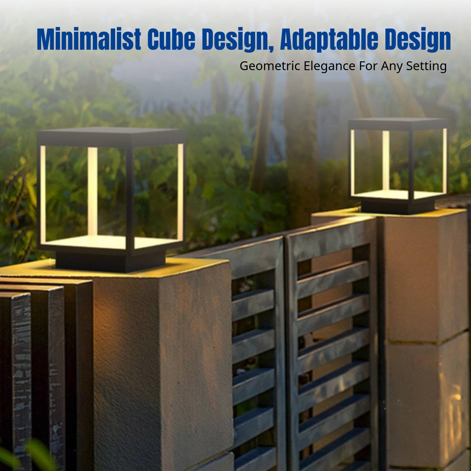 Modern Minimalist LED Pillar L - Wall Lighting Outdoor recensione e prezzo