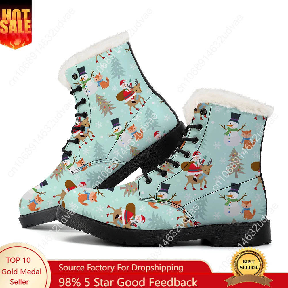 Christmas Plush Boots Mens Wom - Outdoor Lighting High Quality recensione e prezzo