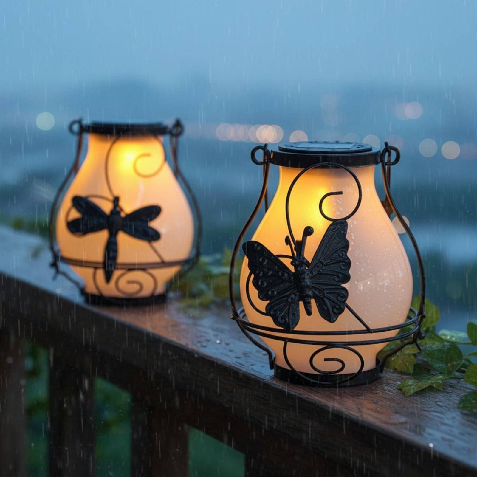 Solar Butterfly Lantern Waterp - Wall Lighting Outdoor recensione e prezzo