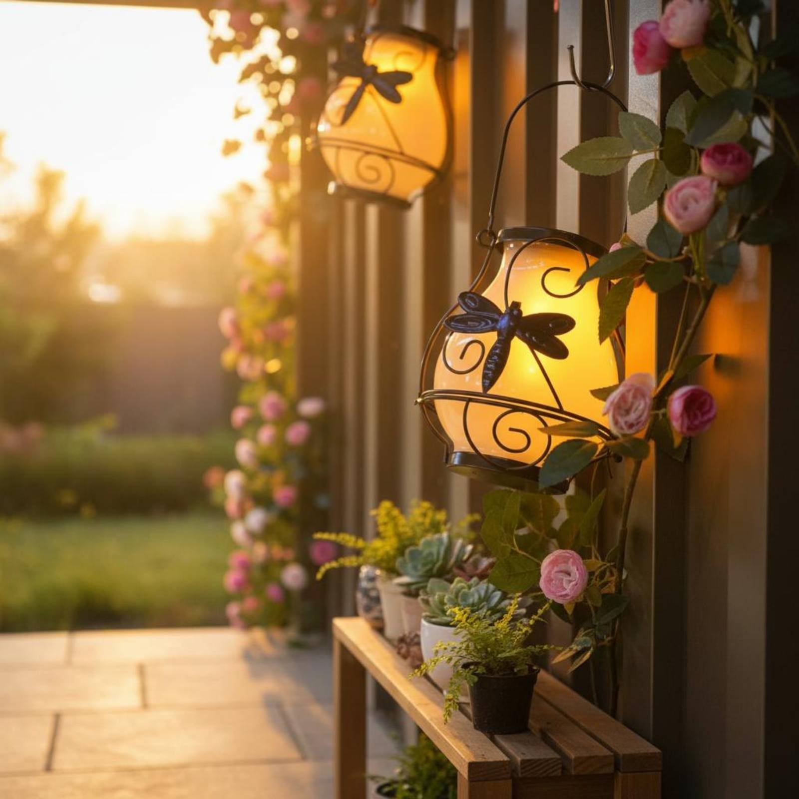 Solar Butterfly Lantern Waterp - Wall Lighting Outdoor recensione e prezzo