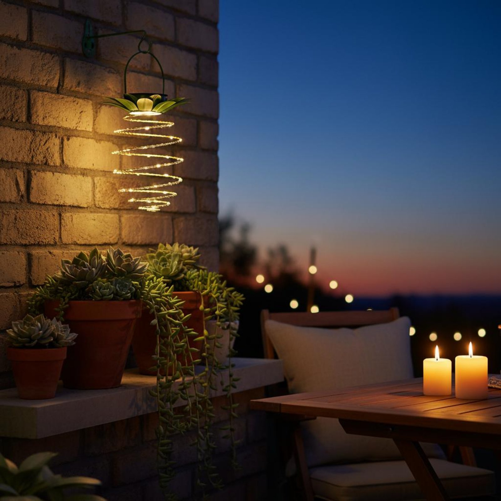 2 Pieces Solar Pineapple Lamp  - Outdoor Lighting For Patio recensione e prezzo