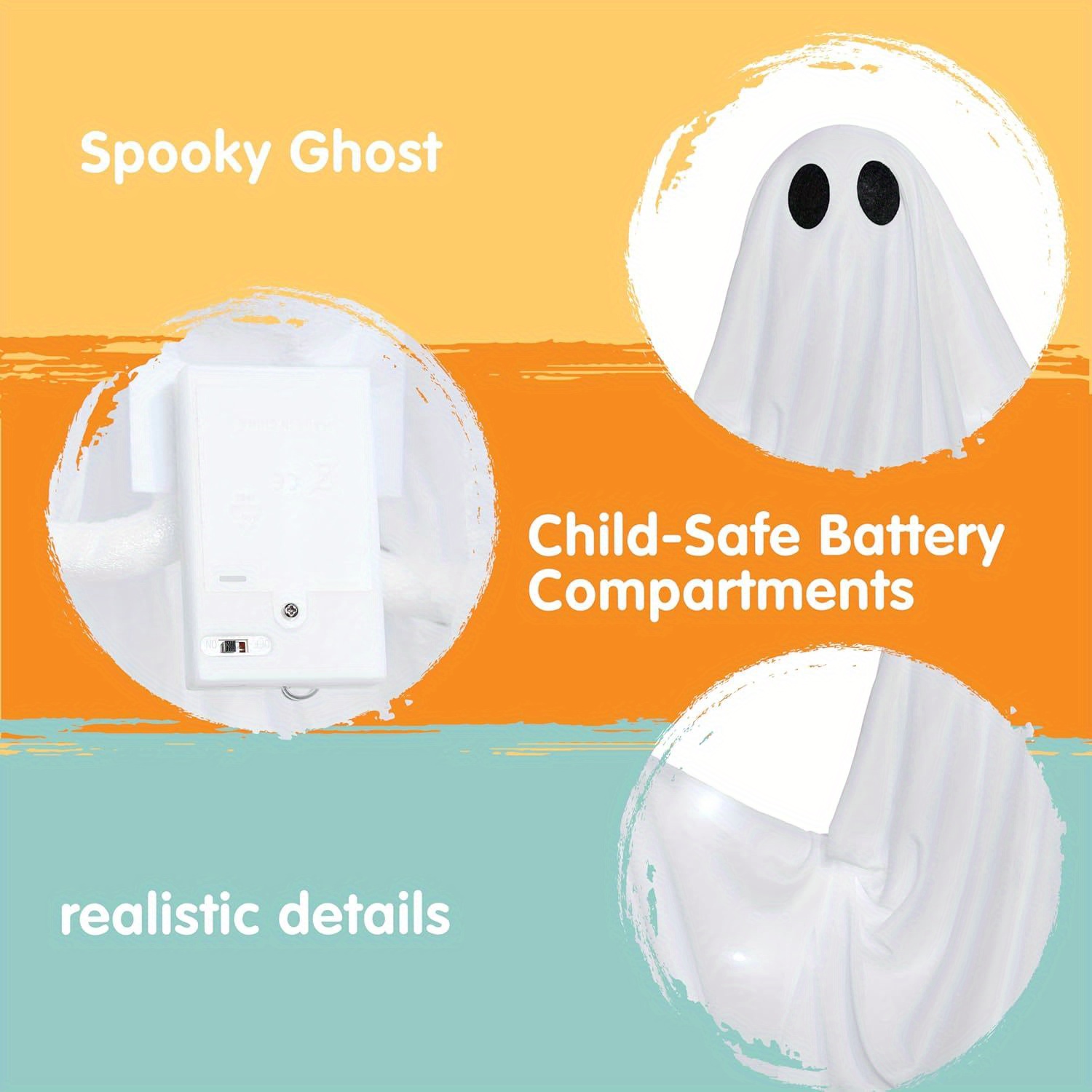 Halloween Hanging Light up Gho - Outdoor Lighting Front Yard recensione e prezzo