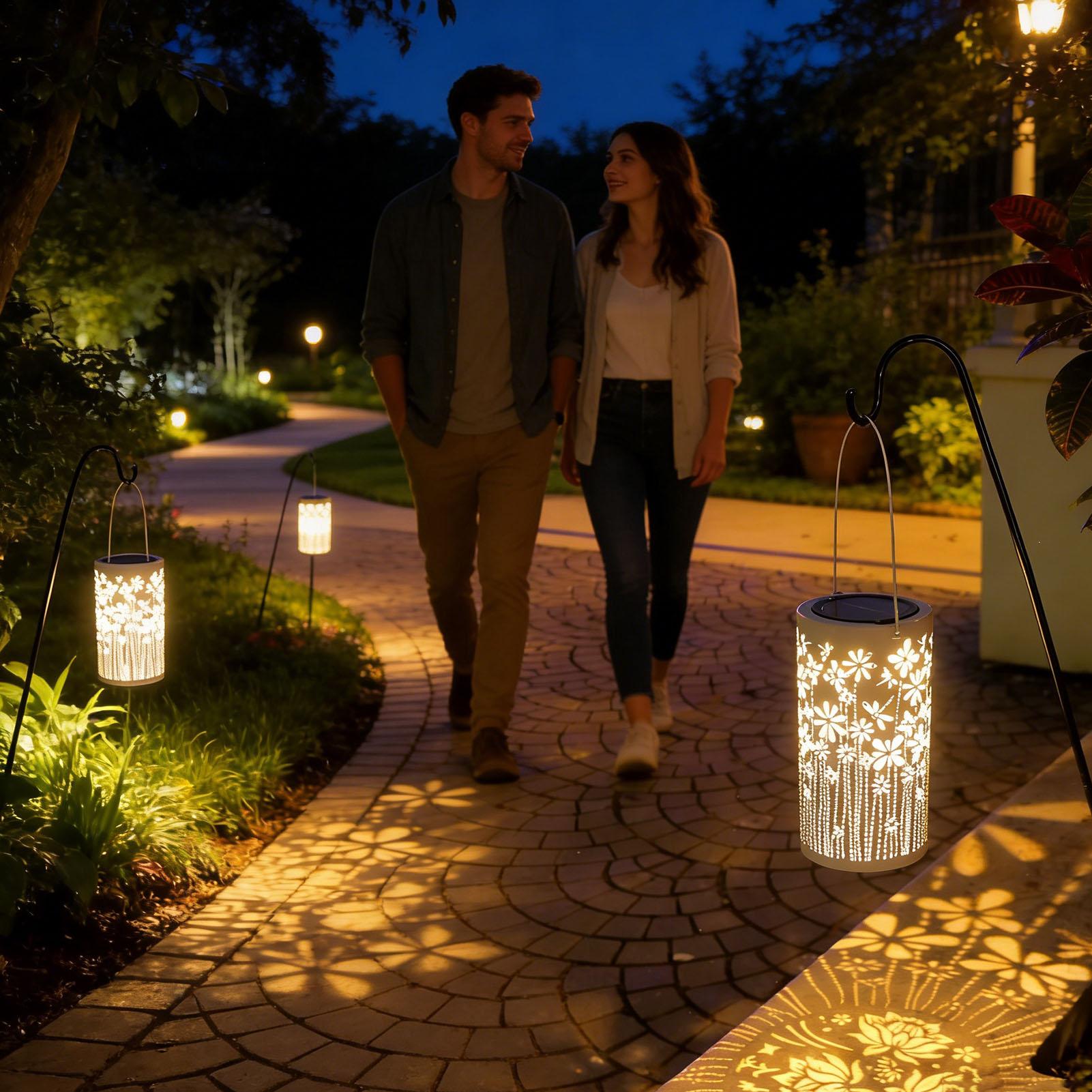 Solar Lanterns Decorative Colo - Outdoor Lighting Yard recensione e prezzo