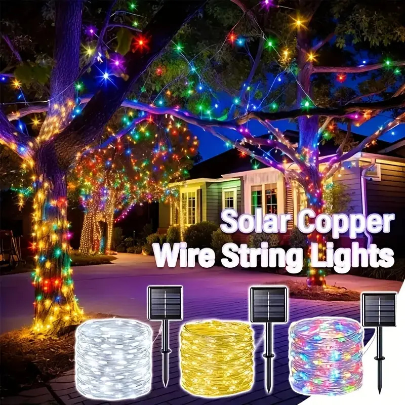 Solar Fairy LED Copper Wire Li - Outdoor Lighting On House recensione e prezzo