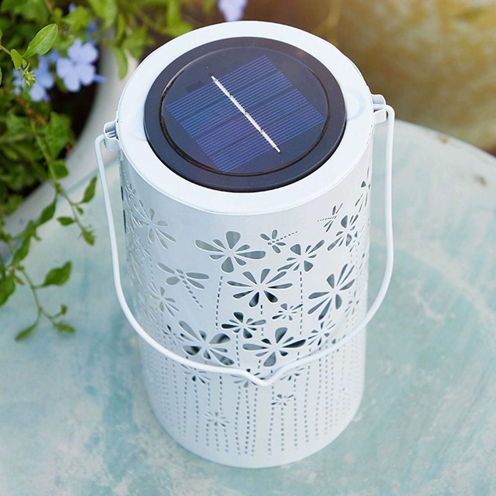 Solar Lanterns Colorful Metal  - Outdoor Lighting Yard recensione e prezzo