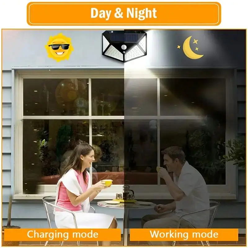 100LED Outdoor Solar Garden Li - Wall Lighting Outdoor recensione e prezzo