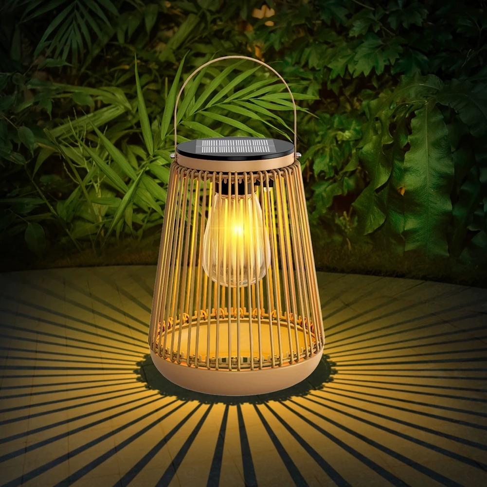 IP65 Waterproof Solar Rattan L - Outdoor Lighting For Patio recensione e prezzo