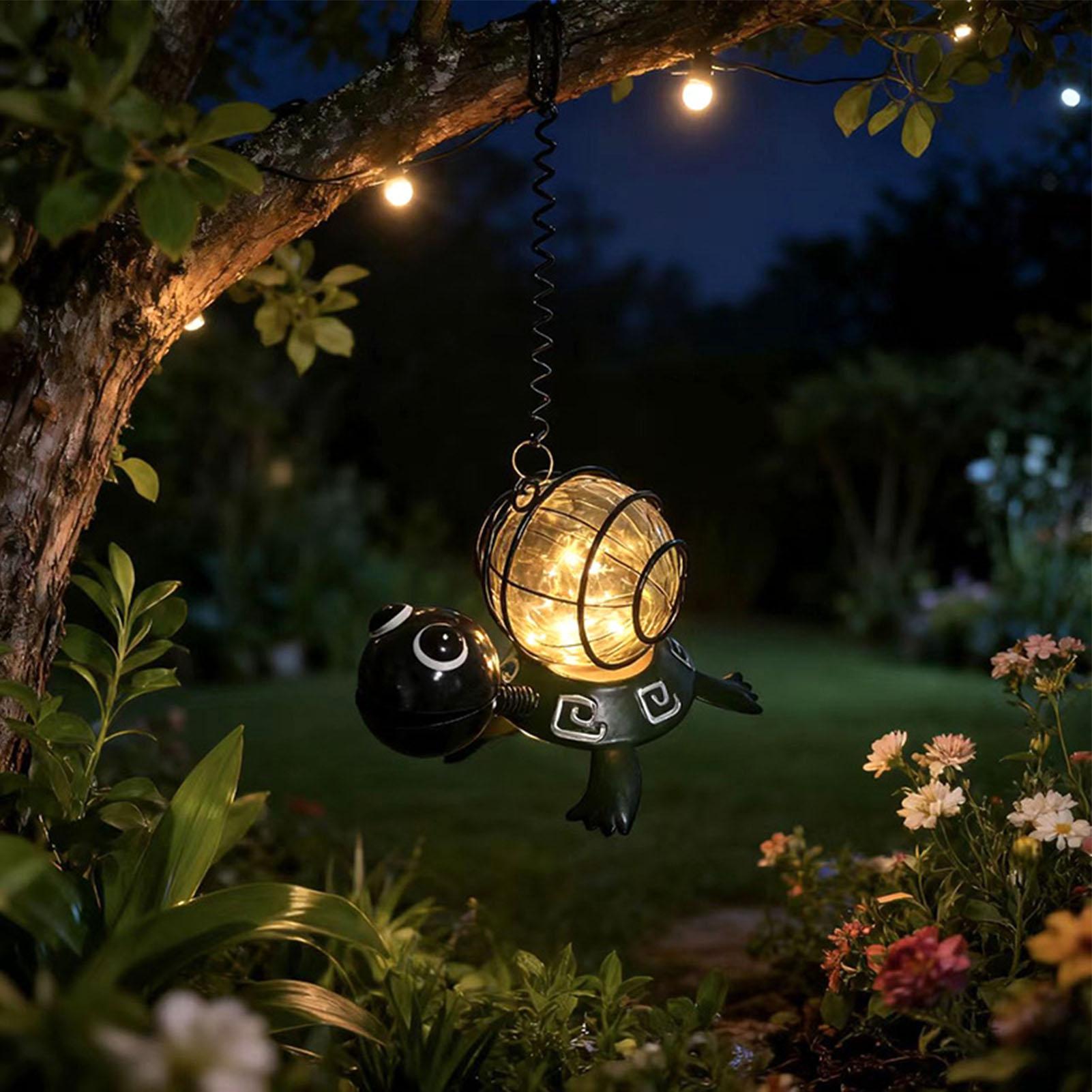 Turtle Solar Lights Outdoor Ga - Outdoor Lighting Yard recensione e prezzo