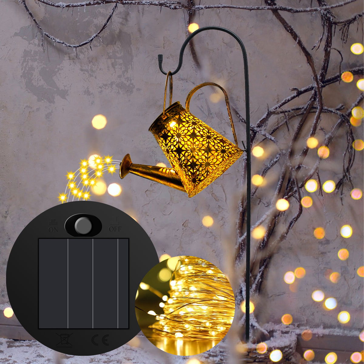 Solar Lantern Light Replacemen - Post Cap Light recensione e prezzo