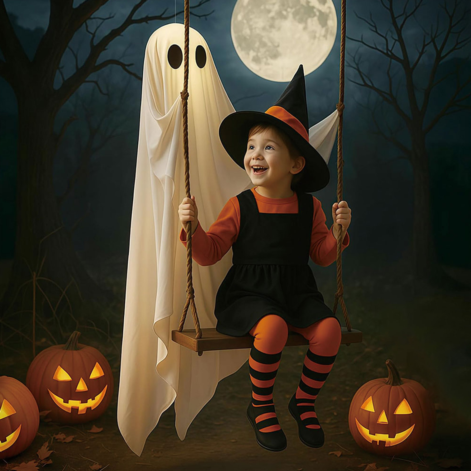 Halloween Hanging Swing Ghost  - Outdoor Lighting Front Yard recensione e prezzo