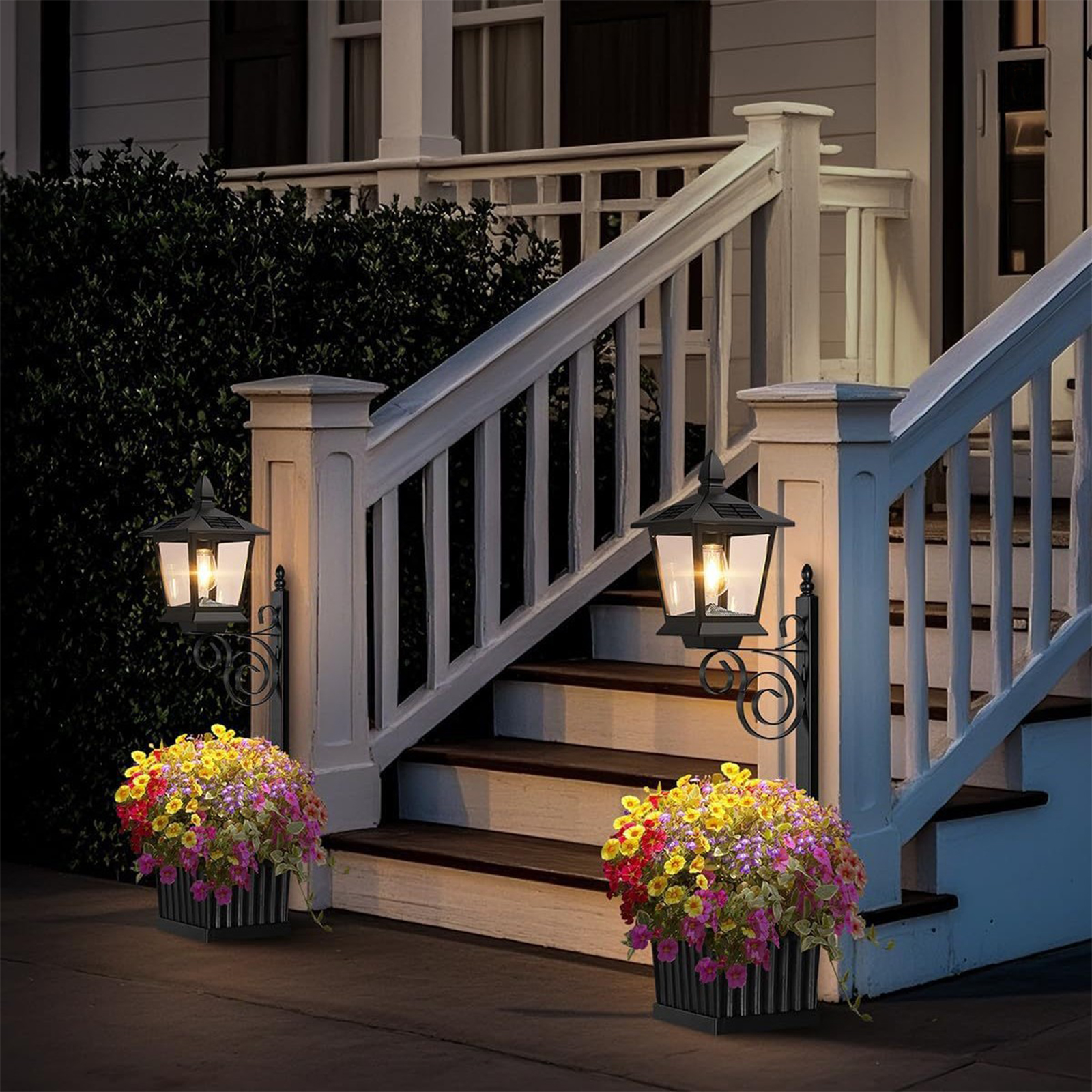 2-in-1 Solar Planter Lamp 8-10 - Outdoor Lighting Front Yard recensione e prezzo