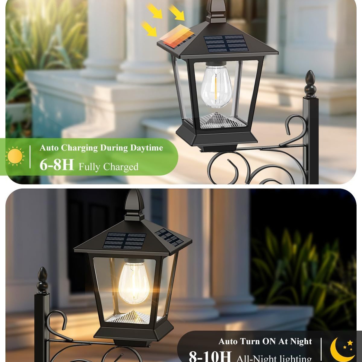 Solar Powered 2-in-1 Flower Po - Wall Lighting Outdoor recensione e prezzo