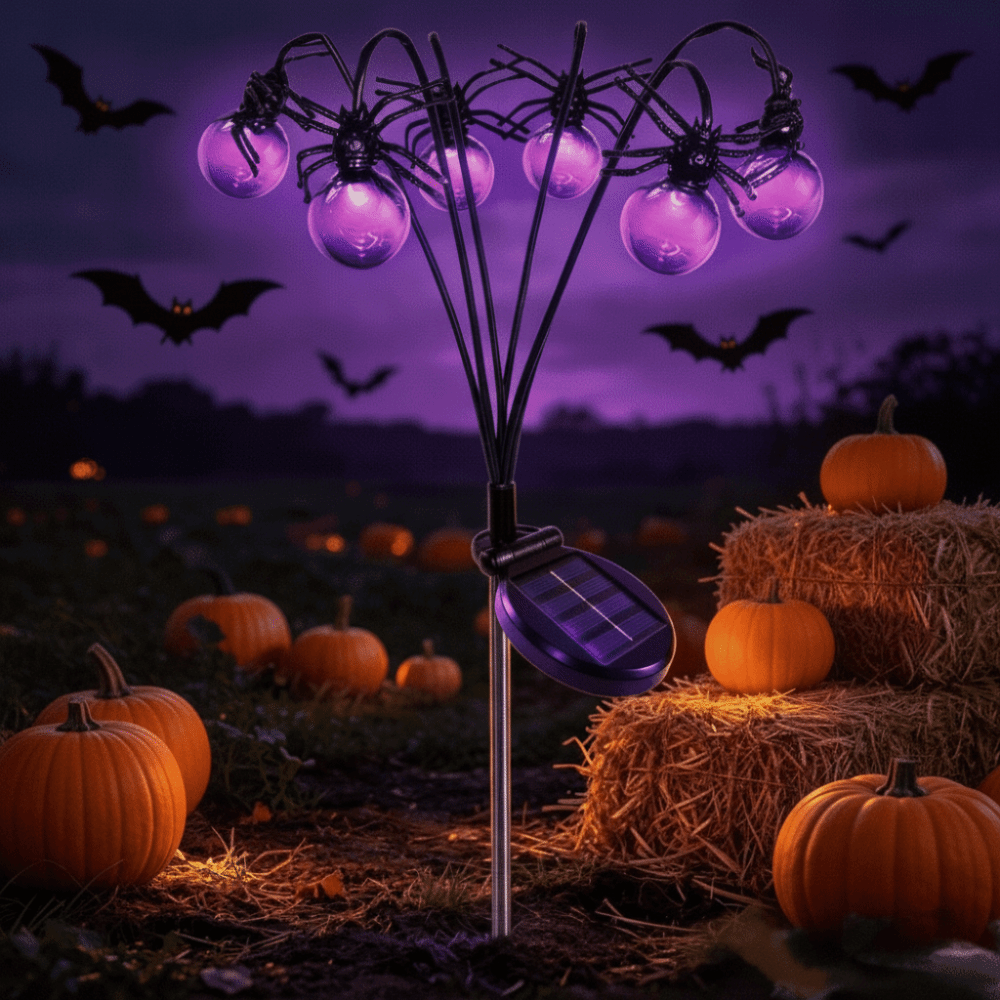 Skeleton Purple Light Hallowee - Outdoor Lighting Front Yard recensione e prezzo