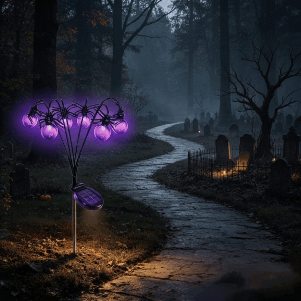 Skeleton Purple Light Hallowee - Outdoor Lighting Front Yard recensione e prezzo