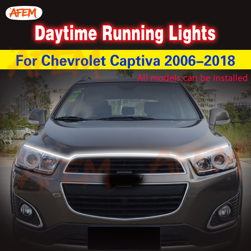 Car Flashing 1pcs DRL For Chev - Waterproof Led Strip recensione e prezzo