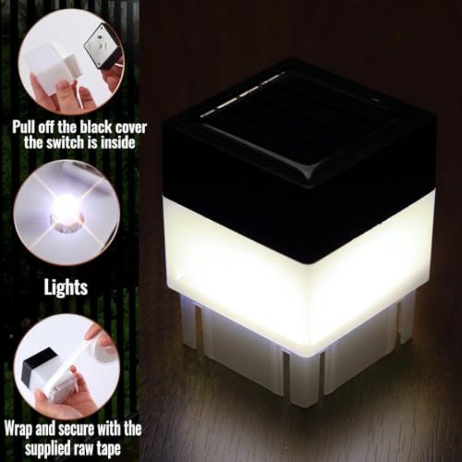 20 Pack Solar Fence Post Cap L - Post Cap Light recensione e prezzo