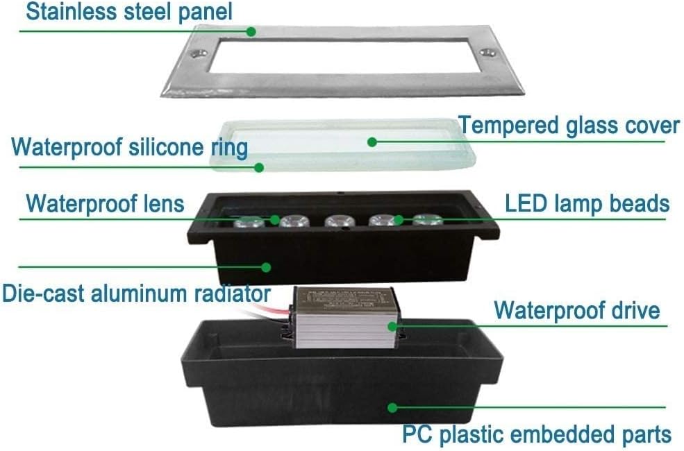 Linear Rectangular Recessed LE - Ground Light Recessed recensione e prezzo