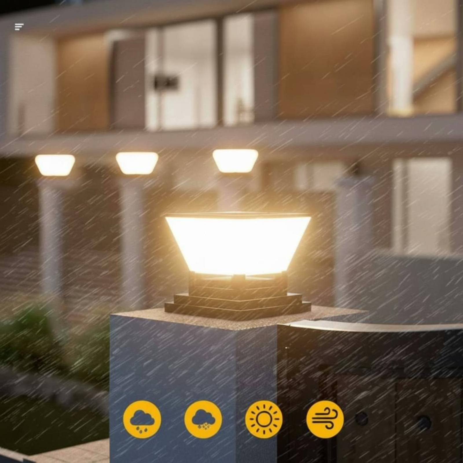 Solar Post Light Water Resista - Post Cap Light recensione e prezzo