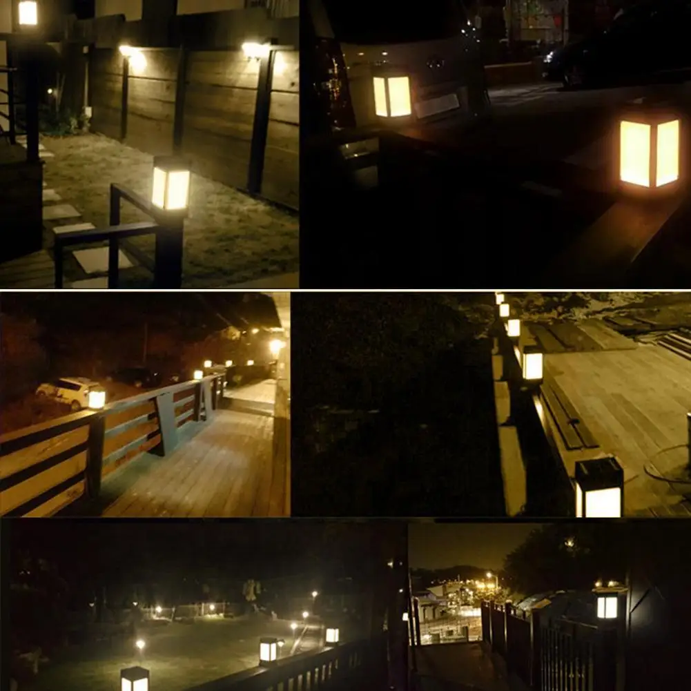 1-4PC Solar Fence Post LED Cap - Post Cap Light recensione e prezzo
